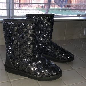 Sparkly boots